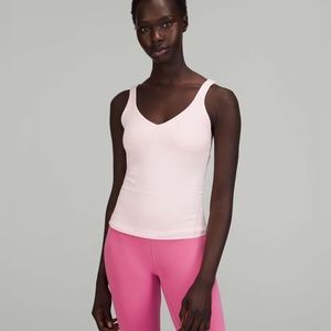 Lululemon Align Waist-Length Tank Top in Strawberry Milkshake pink